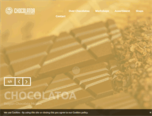 Tablet Screenshot of chocolatoa.com